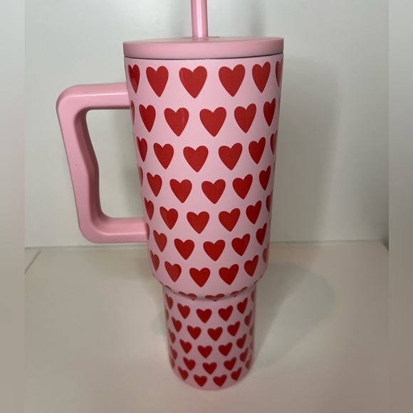 Simple Modern Hearts Valentines Trek 40 oz - Picture 3 of 7